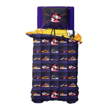 Front - K Collection Sneakerhead Panel Duvet Set