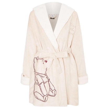 Front - Winnie the Pooh Womens/Ladies Belted Dressing Gown