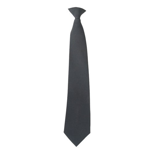 Front - Viper Plain Clip-On Tie