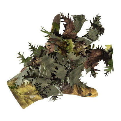 Front - Jack Pyke Mens LLCS Camo Oak Leaf Gloves