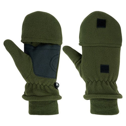 Front - Jack Pyke Mens Shooters Fleece Plain Mittens