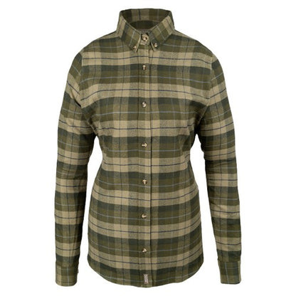 Front - Jack Pyke Womens/Ladies Bleasdale Flannel Heavy Shirt