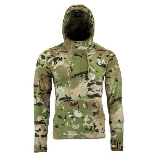 Front - Viper Mens Camo Fleece Hoodie