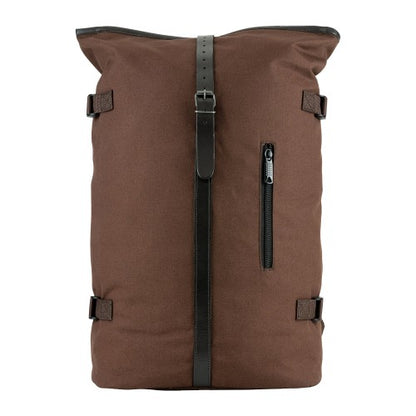 Front - Jack Pyke Leather Detailing Fold Up Rucksack