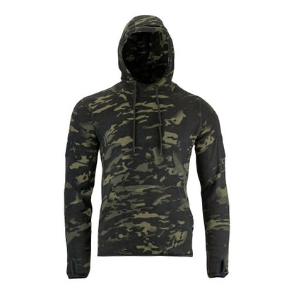 Front - Viper Mens Tactical Camo Fleece Hoodie