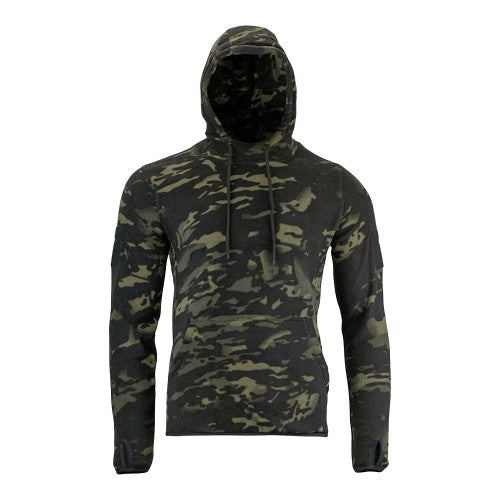 Front - Viper Mens Tactical Camo Fleece Hoodie