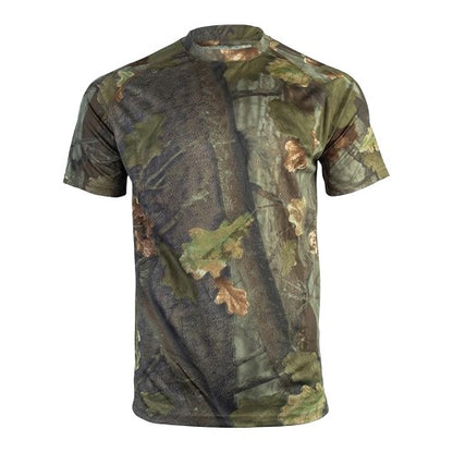 Front - Jack Pyke Mens Oak Leaf Wicking T-Shirt