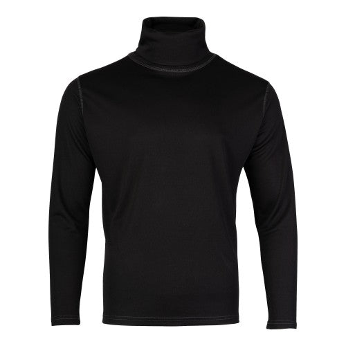 Front - Viper Mens Tactical Camo Roll Neck Midlayer