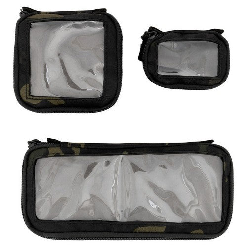 Front - Speero Camo Clear Window Pouch Set (Pack of 3)