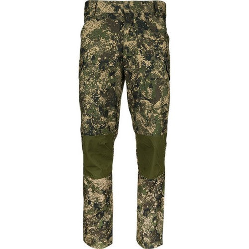 Front - Jack Pyke Mens Softshell Digital Camo Waterproof Trousers