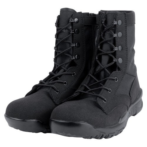 Front - Viper Mens Side Zip Tactical Boots