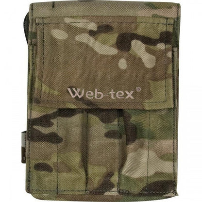 Front - Web-Tex Camo A6 Notebook Holder