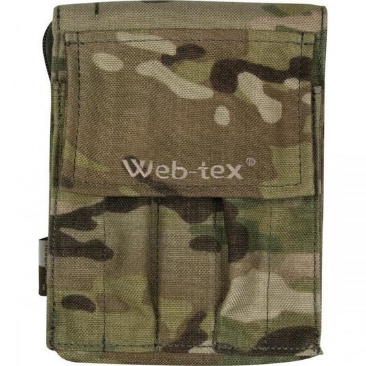 Front - Web-Tex Camo A6 Notebook Holder