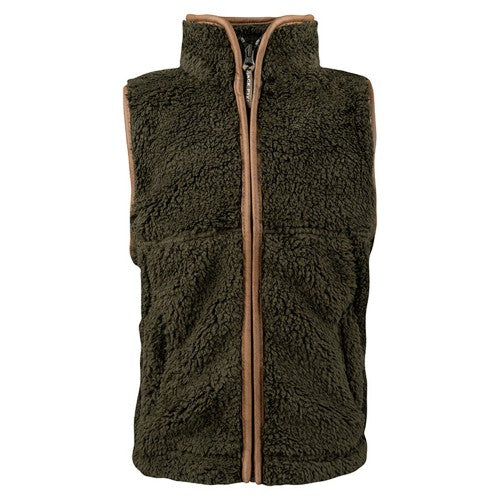 Front - Jack Pyke Childrens/Kids Sherpa Fleece Gilet