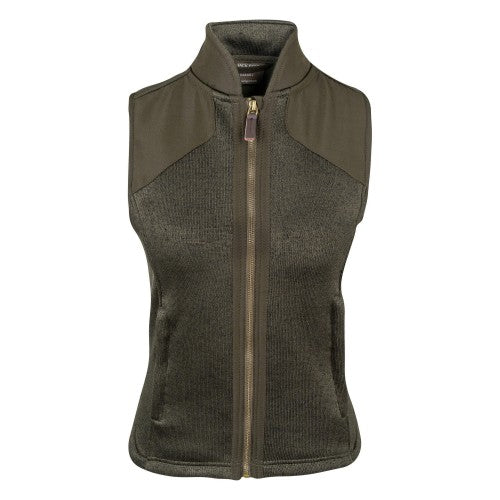 Front - Jack Pyke Womens/Ladies Melange Fleece Gilet