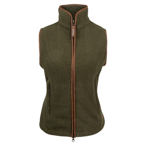 Front - Jack Pyke Womens/Ladies Sherpa Fleece Gilet
