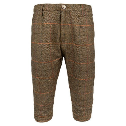 Front - Jack Pyke Mens Breeks Tweed Waterproof Breeches