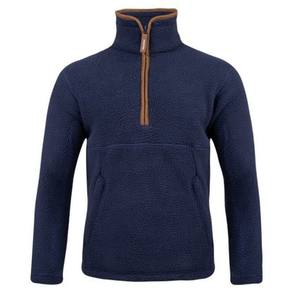 Front - Jack Pyke Mens Sherpa Fleece Half Zip Pullover