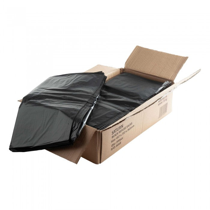 Front - Punchin Saturn Bin Bags (Pack of 200)