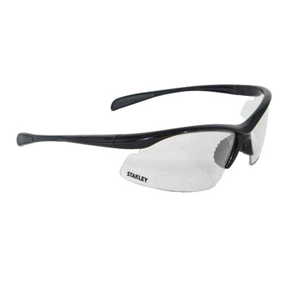 Front - Stanley Half Frame Safety Glasses