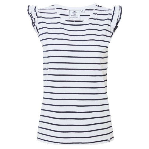 Front - TOG24 Womens/Ladies Maribel Stripe Vest Top