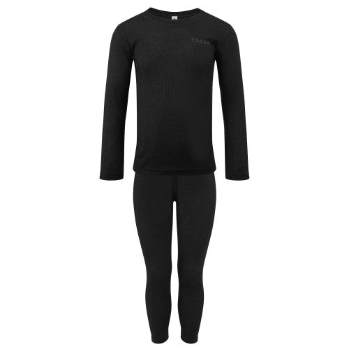 Front - TOG24 Childrens/Kids Darley Base Layer Set