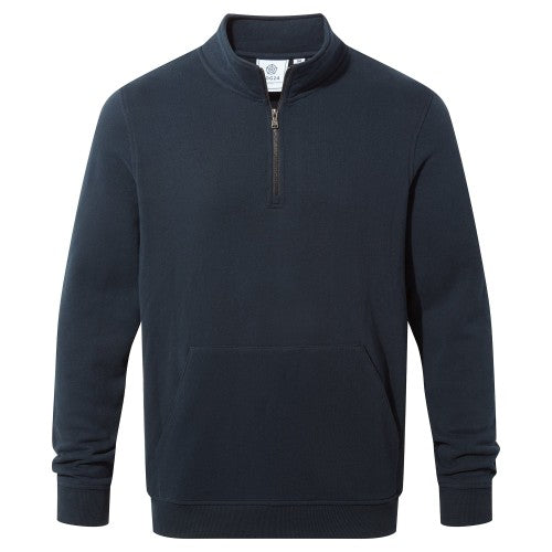 Front - TOG24 Mens Dorian Quarter Zip Sweatshirt