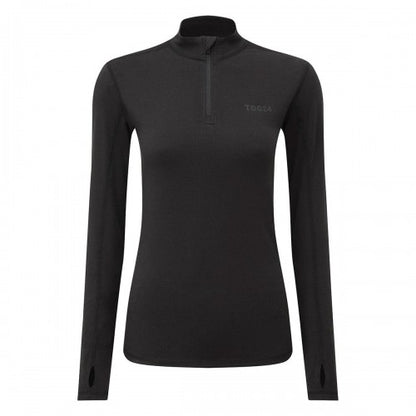 Front - TOG24 Womens/Ladies Snowdon Zip Neck Thermal Top