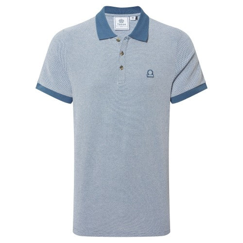 Front - TOG24 Mens Whitton Birdseye Polo Shirt