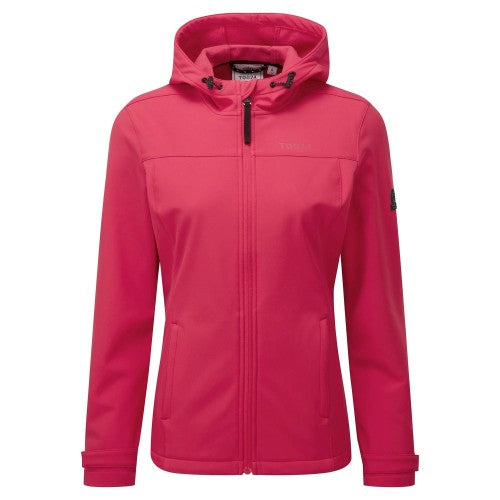 Front - TOG24 Womens/Ladies Keld Hooded Soft Shell Jacket