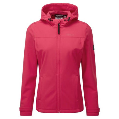 Front - TOG24 Womens/Ladies Keld Hooded Soft Shell Jacket