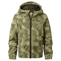 Front - TOG24 Childrens/Kids Copley Camouflage Packaway Waterproof Jacket