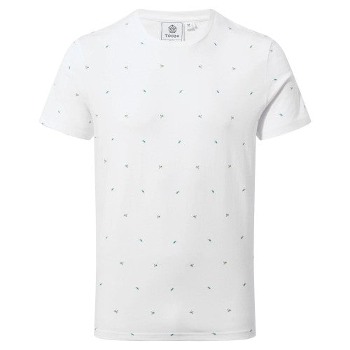 Front - TOG24 Mens Tapton Yorkshire Wildlife Trust Kingfisher T-Shirt