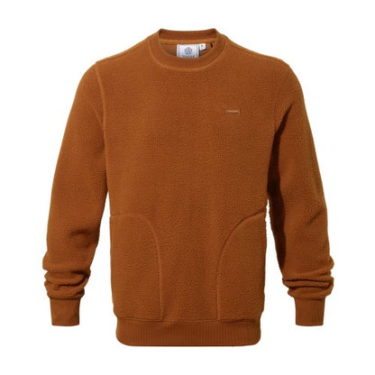Front - TOG24 Mens Todd Sherpa Fleece Sweatshirt