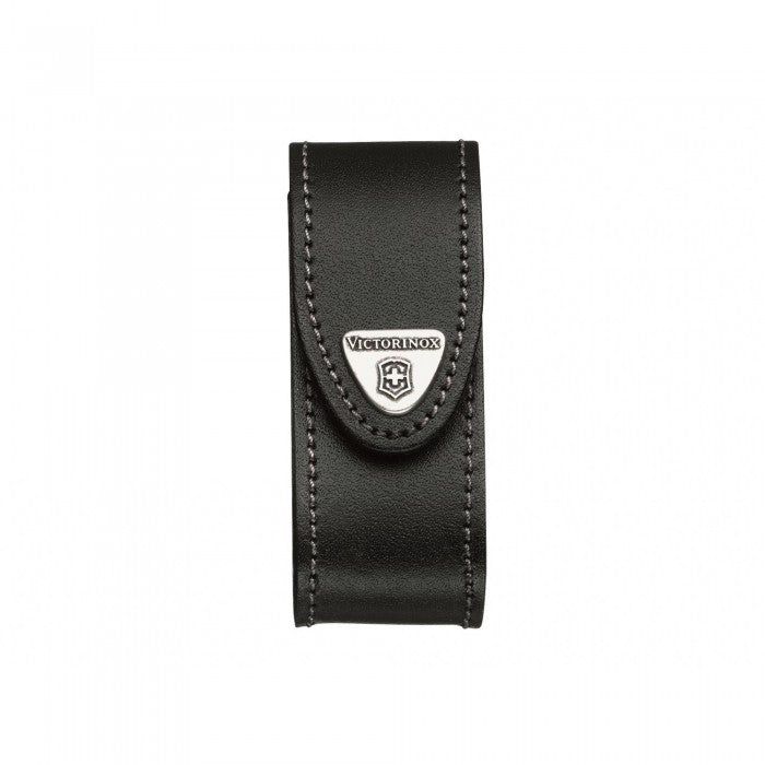 Front - Victorinox Leather Belt Pouch