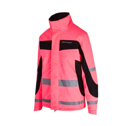 Front - Equisafety Womens/Ladies Inverno Winter Horse Riding Jacket