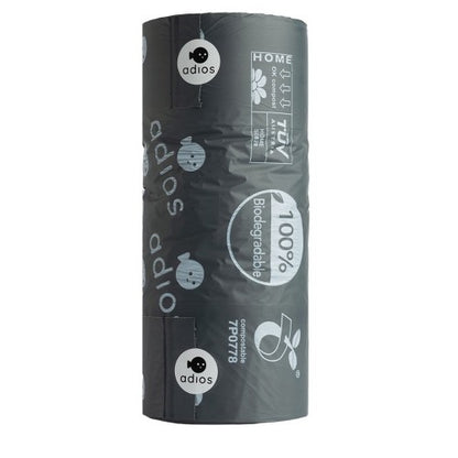 Front - Adios Handle Poo Bag (Pack of 120)