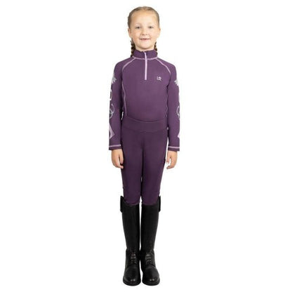 Front - Little Rider Childrens/Kids Giddy Up Gymkhana Base Layer Top
