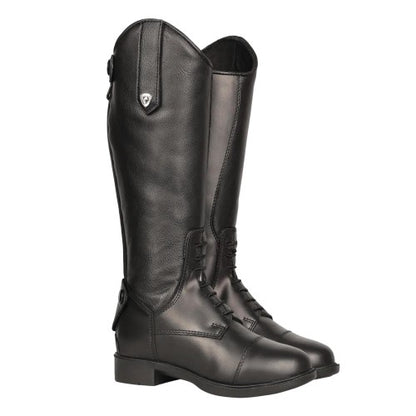 Front - Hy Childrens/Kids Cascano Leather Riding Boots