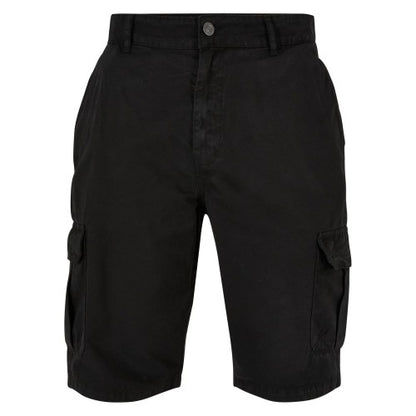 Front - Urban Classics Mens Bermuda Plain Cargo Shorts