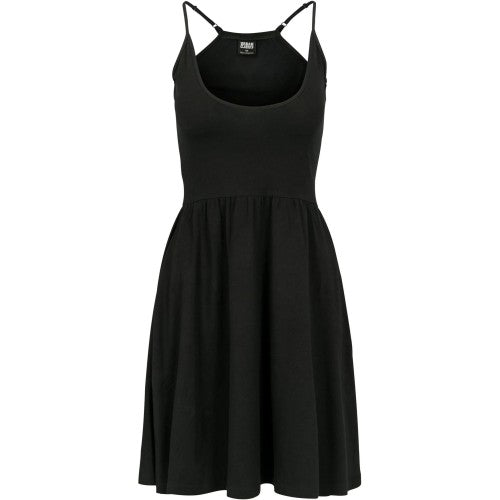 Front - Urban Classics Womens/Ladies Spaghetti Strap Dress