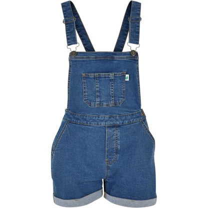 Front - Urban Classics Womens/Ladies Organic Short Dungarees