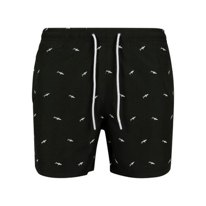 Front - Urban Classics Mens Shark Swim Shorts