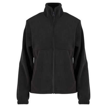 Front - Urban Classics Womens/Ladies Plain Polar Fleece Double Layer Jacket