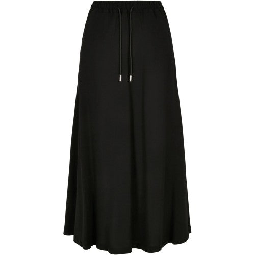 Front - Urban Classics Womens/Ladies Viscose Midi Skirt