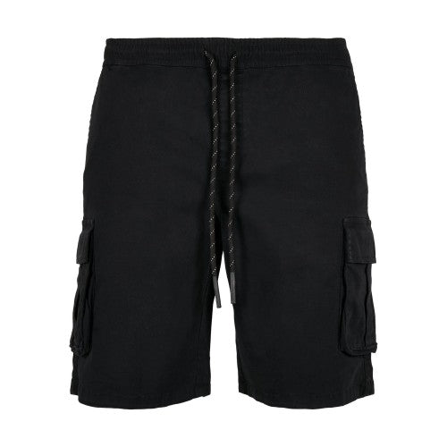 Front - Urban Classics Mens Drawstring Cargo Shorts