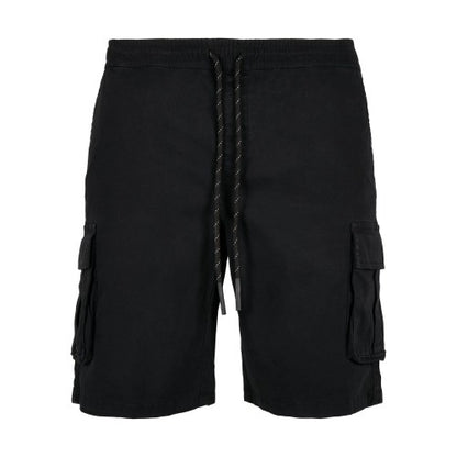 Front - Urban Classics Mens Drawstring Cargo Shorts