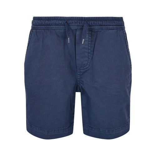 Front - Urban Classics Boys Twill Stretch Jogging Shorts