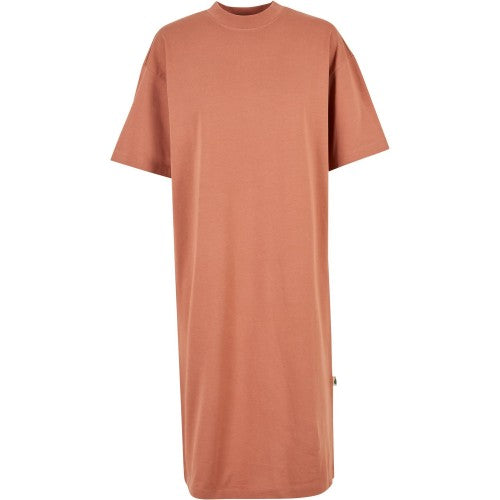 Front - Urban Classics Womens/Ladies Long Organic Oversized T-Shirt Dress