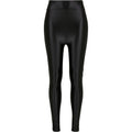 Front - Urban Classics Womens/Ladies Metallic Shiny High Waist Leggings